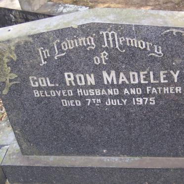 MADELEY Ron -1975
