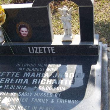 PEREIRA RICHARTE Lizette Maria Jardim 1973-2004