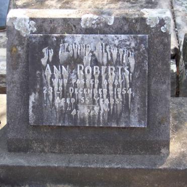 ROBERTS Ann -1954