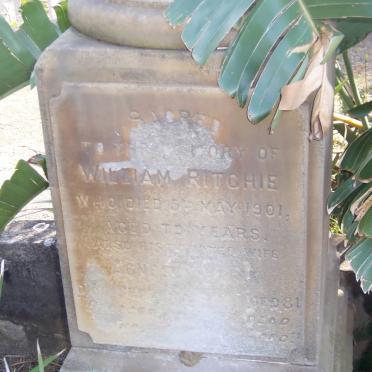RITCHIE William -1901 &amp; Agnes -?