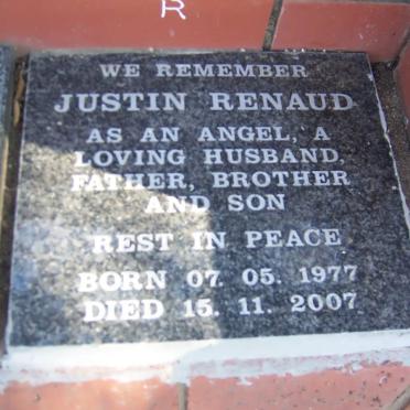 RENAUD Justin 1977-2007