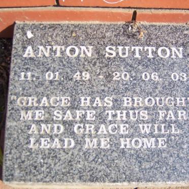 SUTTON Anton 1949-1903