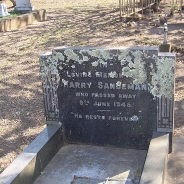 SANDEMAN Harry -1945