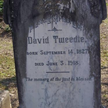 TWEEDIE David 1827-1918