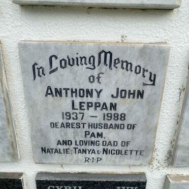 LEPPAN Anthony John 1937-1988