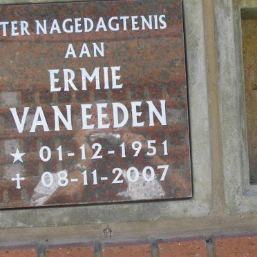 EEDEN Ermie, van 1951-2007