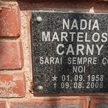 CARNY Nadia Martelossi 1958-2008