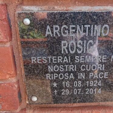 ROSIG Argentino 1924-2014