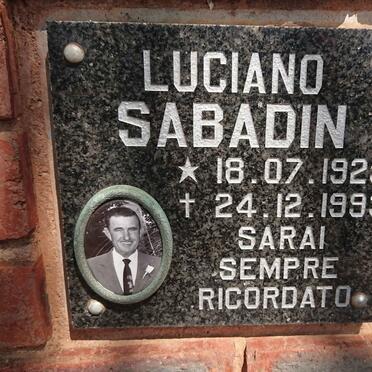 SABADIN Luciano 1925-1993