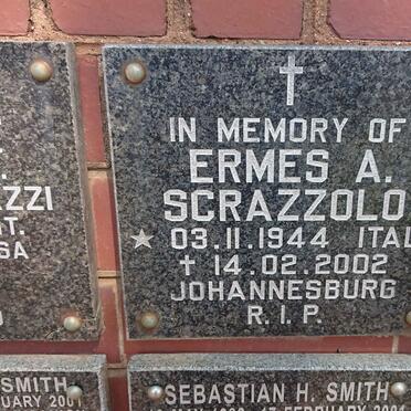 SCRAZZOLO Ermes A. 1944-2002
