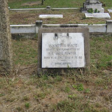 POWTER Annette kate 1924-1962