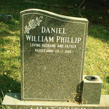 HATTINGH Daniel William Phillip  -1986