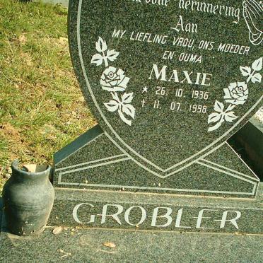 GROBLER Maxie 1936-1998