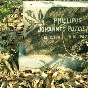 POTGIETER Phillipus Johannes 1905-1980