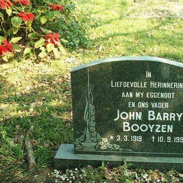 BOOYZEN John Barry 1919-1991