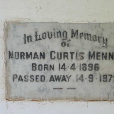 MENNE Norman Curtis 1896-1979