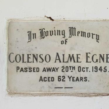 EGNER Colenso Alme -1945