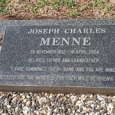 MENNE Joseph Charles 1932-2004