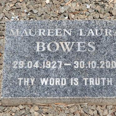 BOWES Maureen Laura 1927-2007