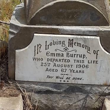 BURRUP Emma -1906