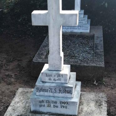 KOHNE Helene N.S. 1909-1911