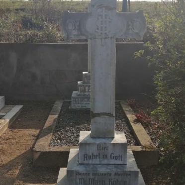 KOHNE Marie Margarethe nee VON ELLING 1833-1926