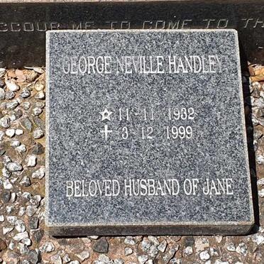 HANDLEY George Neville 1932-1999