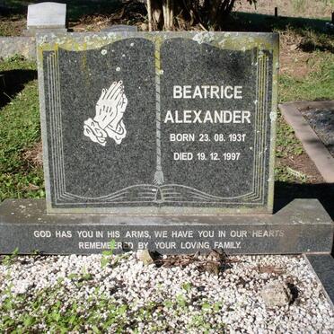 ALEXANDER Beatrice 1931-1997