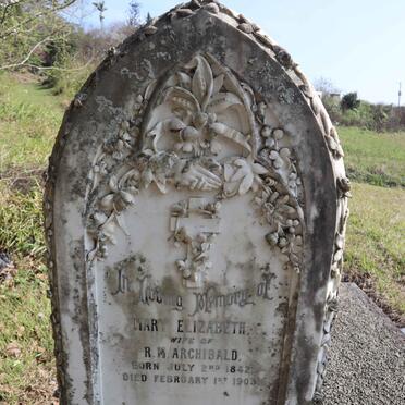 ARCHIBALD Mary Elizabeth 1842-1903