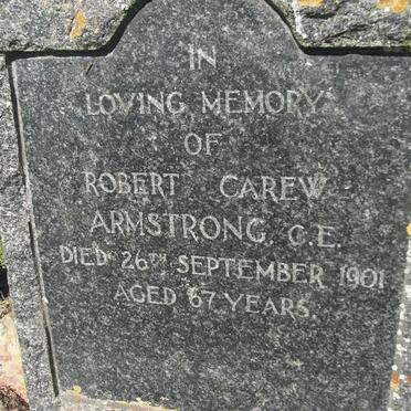 ARMSTRONG Robert Carew -1901