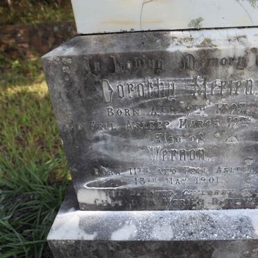 BATEMAN Dorothy Merien 1897-1899 :: BATEMAN Vernon 1901-1901