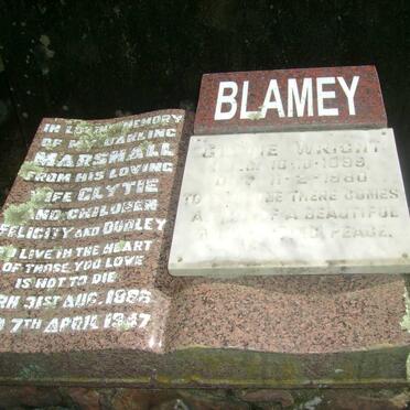 BLAMEY Marshall 1888-1947 &amp; Clytie Wright 1899-1980