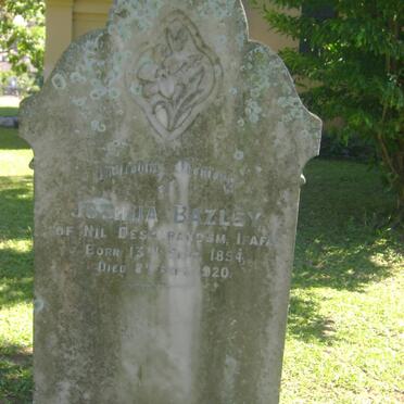 BAZLEY Joshua 1854-1920