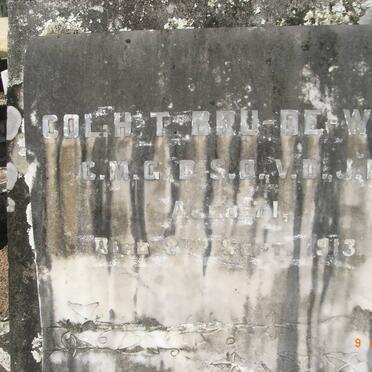 BRU-DE-WOLD H.T. -1913