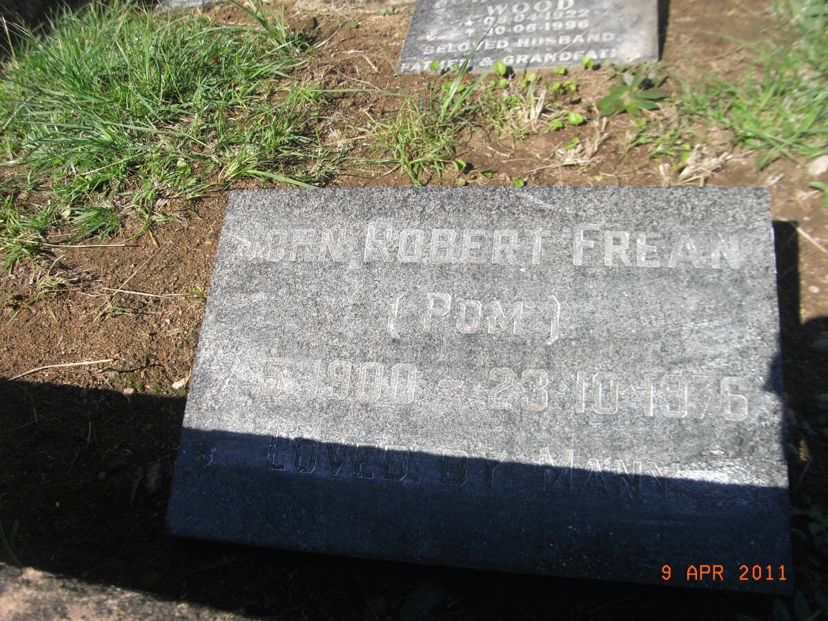 FREAN John Robert 1900-1976