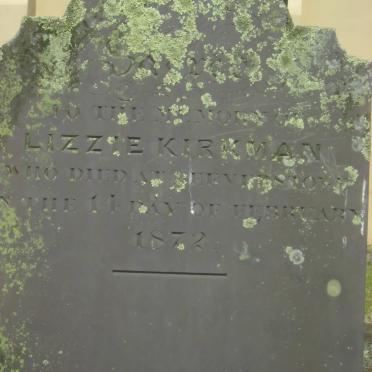 KIRKMAN Lizzie -1872