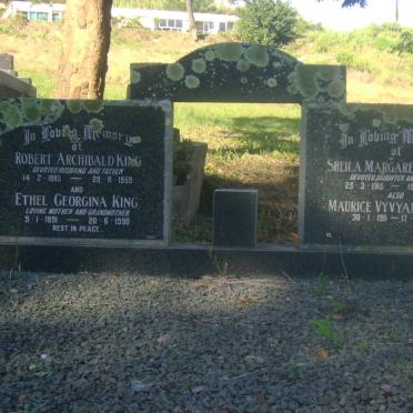 KING Robert Archibald 1885-1959 &amp; Ethel Georgina 1891-1990 :: TEDDER Maurice Vyvyan 1911-1951 &amp; Sheila Margaret 1915-1974