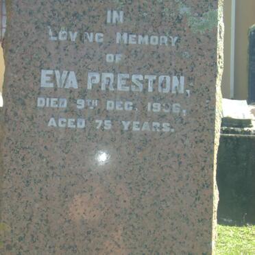 PRESTON Eva -1936