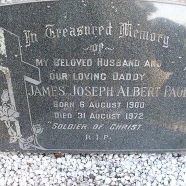 PAUL James Joseph Albert 1900-1972