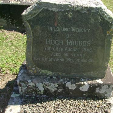 RHODES Hugh -1945