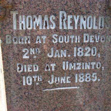 REYNOLDS Thomas 1820-1885