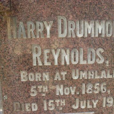 REYNOLDS Harry Drummond 1856-1912