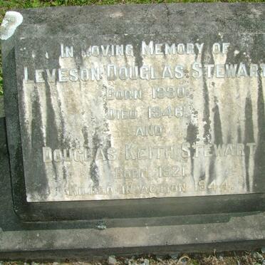STEWART Leveson Douglas 1880-1946 :: STEWART Douglas Keith 1921-1944