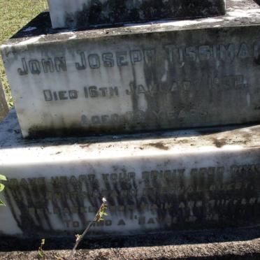 TISSIMAN John Joseph -1932