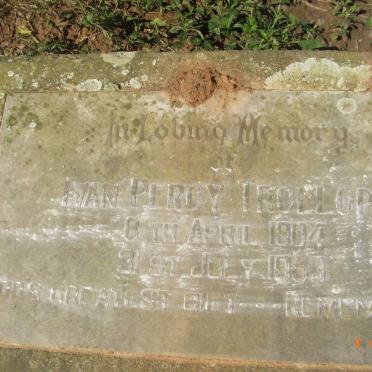 TROLLOPE Ivan Percy 1904-1953