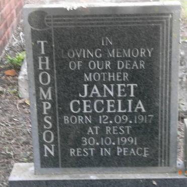 THOMPSON Janet Cecelia 1917-1991