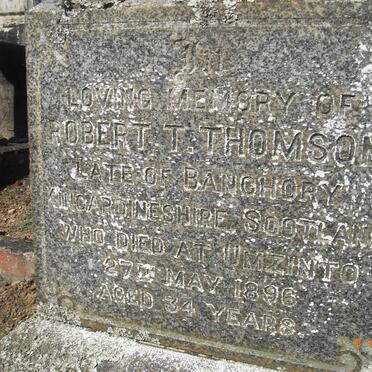 THOMSON Robert T. -1896