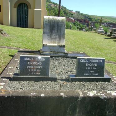 THORPE Fredrick Emmanuel -1935 &amp; Frances Maria -1932 :: ORMOND Mary Ellen nee THORPE 1893-1938 :: THORPE Cecil Herbert 1904-1977