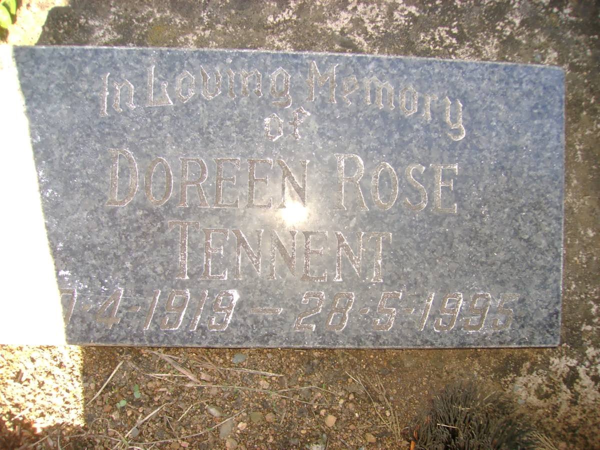 TENNANT Doreen Rose1919-1995