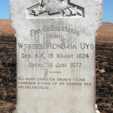 Kwazulu-Natal, UTRECHT district, Rensburg 282, farm cemetery